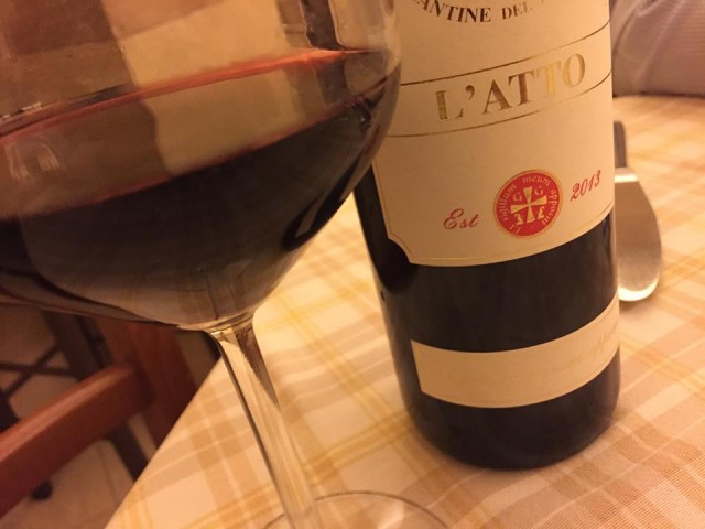 L'Atto 2013 Aglianico del Vulture doc