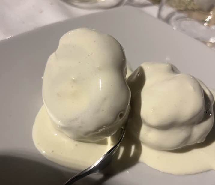 profitterol al limone