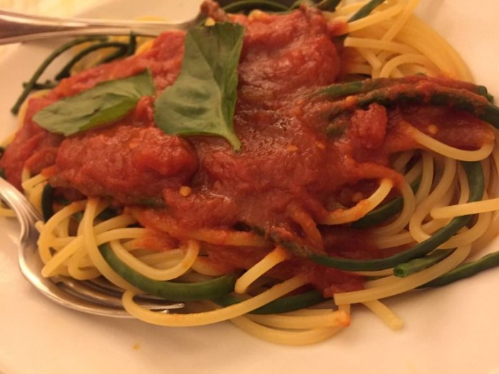 Da Fifina, spaghetti con i fagiolini