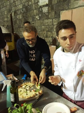 Massimo Bottura e Ciro Oliva