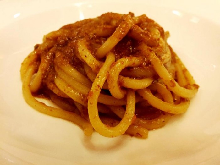 riccio di mare e caffè