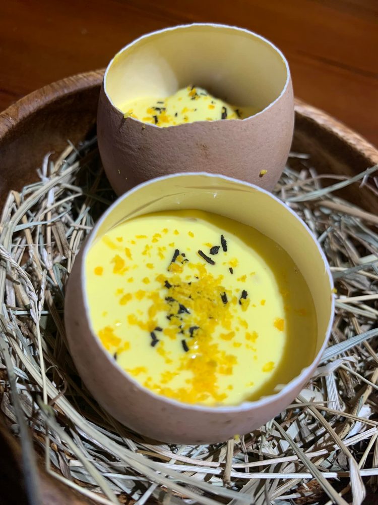 Essenza - Zabaione salato e sfilacciato di manzo