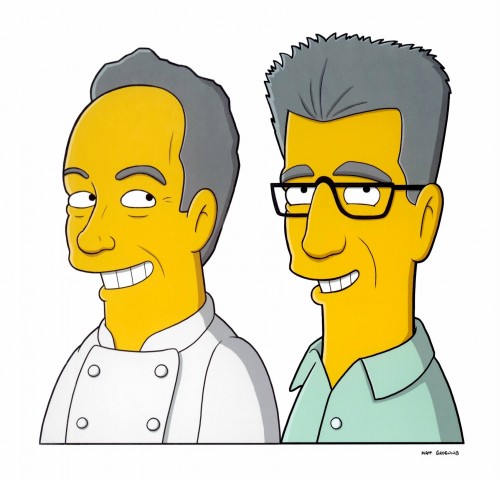 Ferran Adria e Juli Soler: ritratto di Matt Groening, l'autore dei Simpson