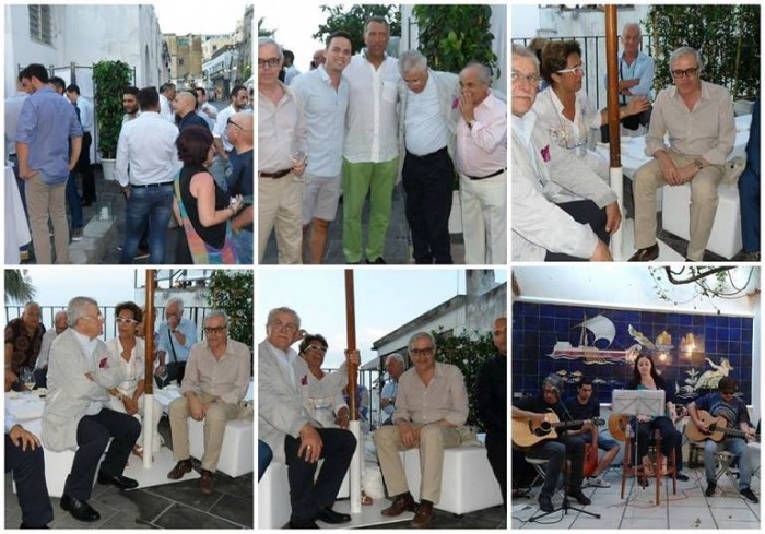 Festone a Capri per il Don Alfonso Cafè 