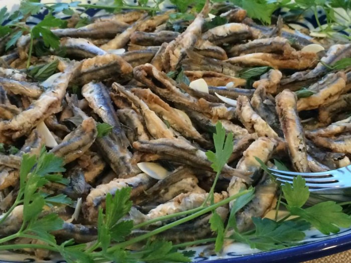 Kriò Mare, alici alla scapece