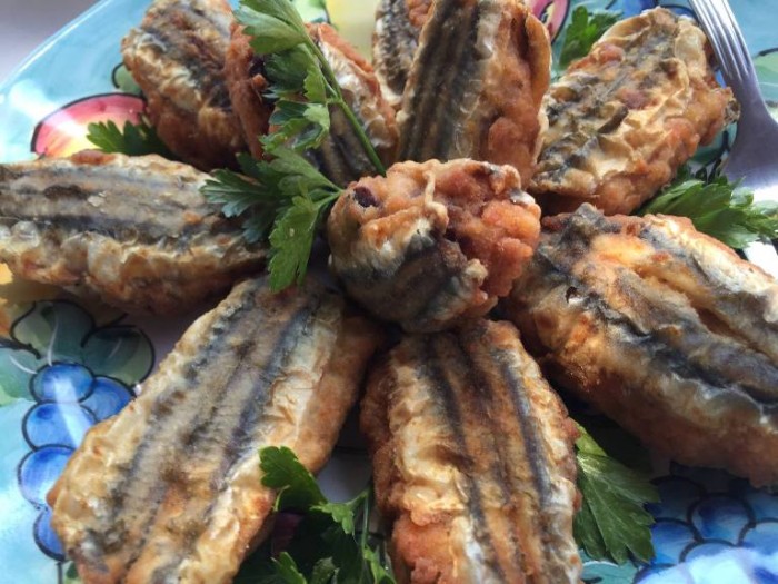 Kriò Mare, alici 'mbuttunate