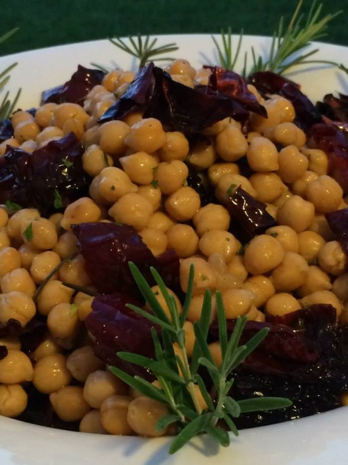 Kriò Mare, insalata di ceci e peperoni cruschi