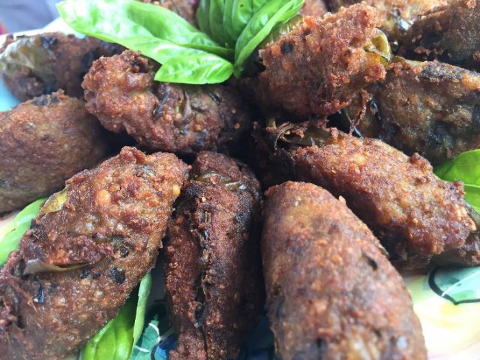 Kriò Mare, polpette di melanzane