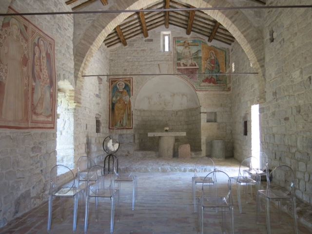 La cappella medioevale di San Pietro a Pettine