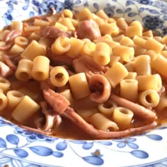 Tubetti con il polpo