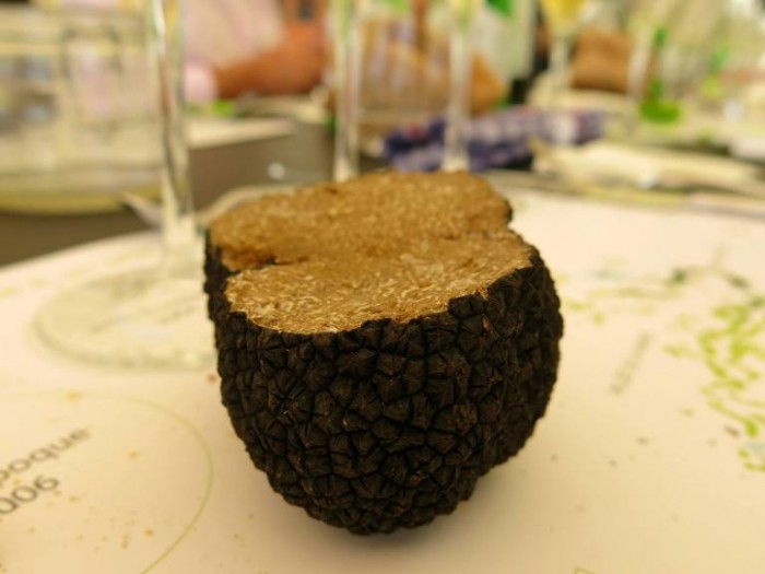 la verticale di Belle Epoque Perrier-Jouët, il tartufo estivo