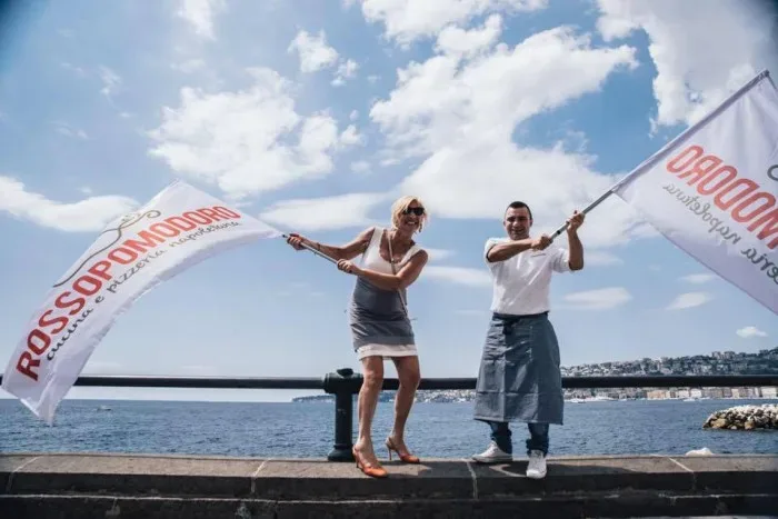 Rossopomodoro al Pizza Village di Napoli Clelia Martino e Davide Civitiello