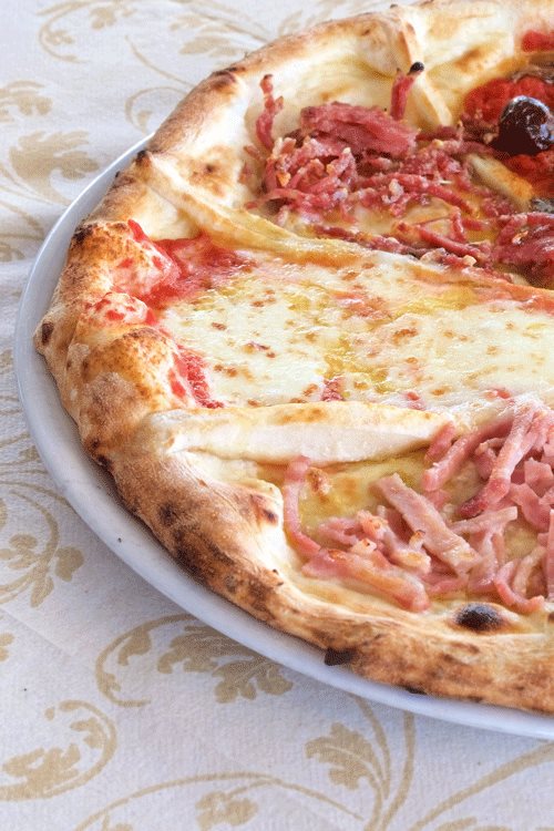 Pizzeria Ciro dal 1923, Con prosciutto cotto, margherita e con salame napoletano