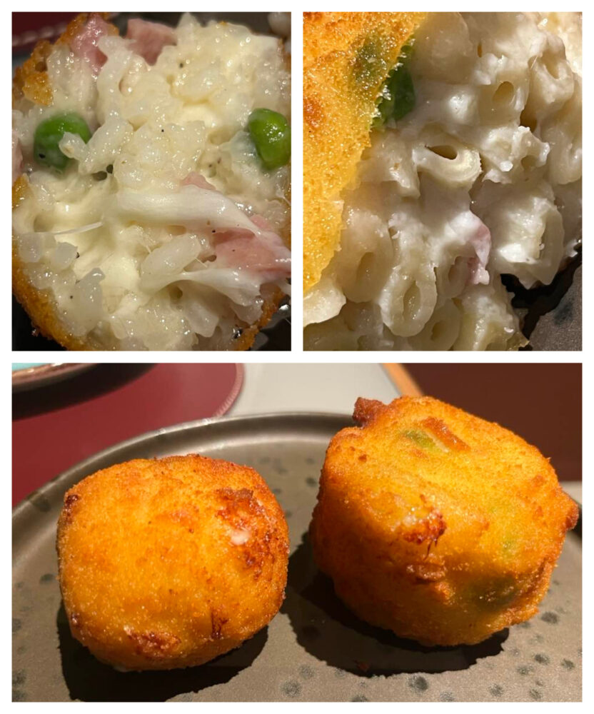 Pizzeria Il Corallo - frittatina ed arancino