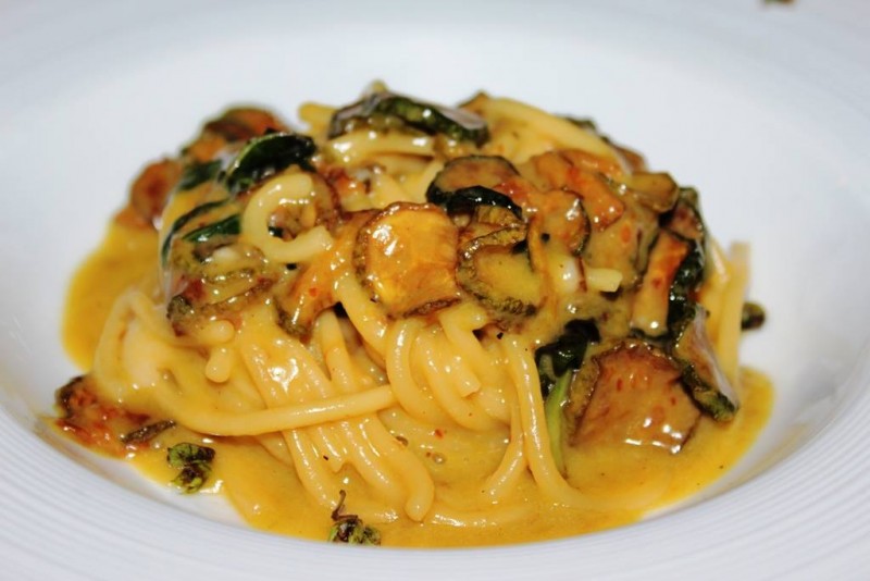 Taverna del Capitano, gli spaghetti di Alfonso alla Nerano