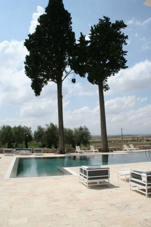 La piscina della Masseria