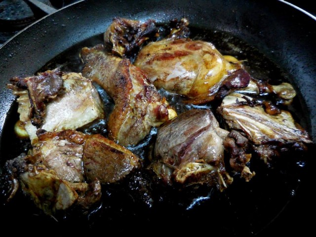 Anatra all'aglio dell'Ufita