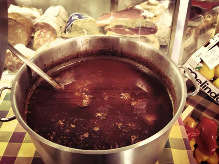 Antica Trattoria di' Tramway, il ragù di pecora