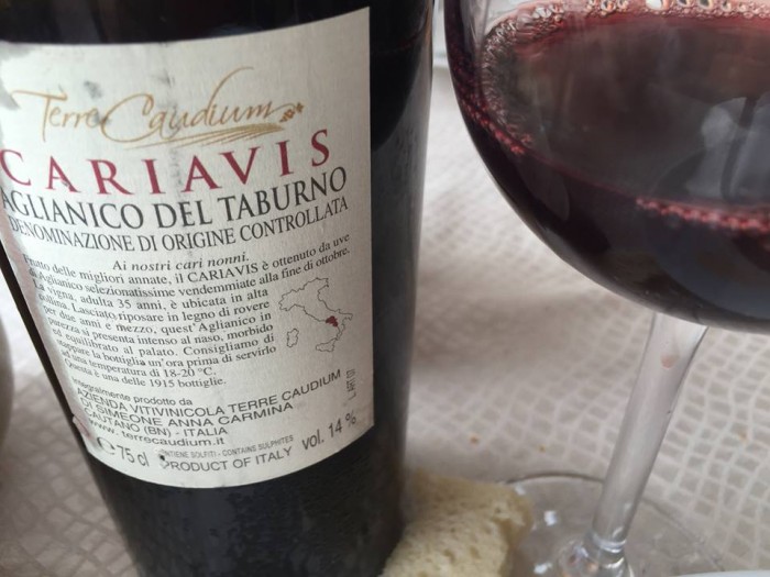 Cariavis 2007 Aglianico del Taburno doc Terre Caudium