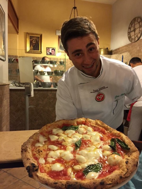 Pizza margherita ciro oliva