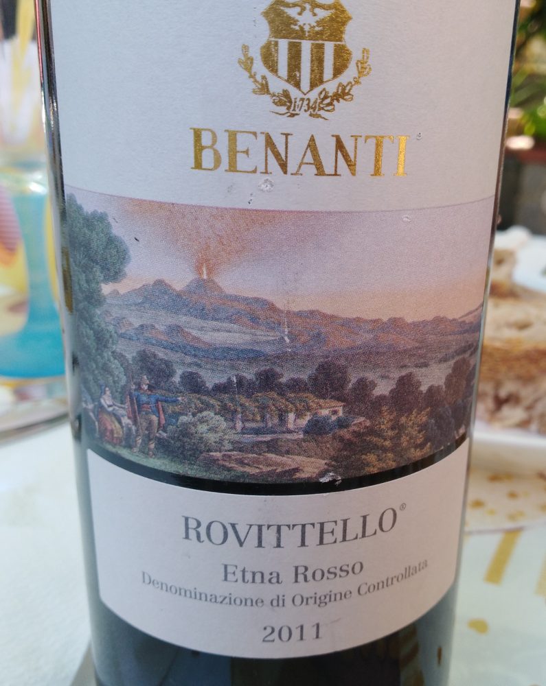 Rovittello Etna Rosso Doc 2011 Benanti