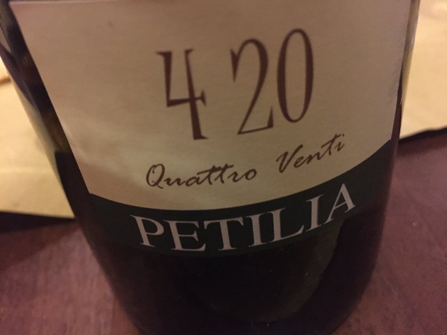 420 Greco di Tufo 2014 Petilia