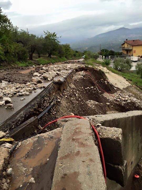 Torre del Pagus, la devastazione