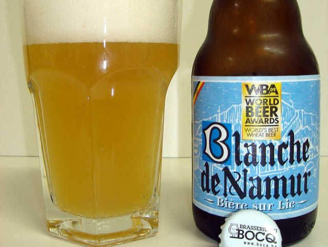 Bière Blanche de Namur della Brasserie Du Bocq