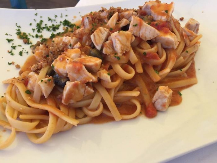 Da Ninì a Bacoli, puttanesca di ricciola