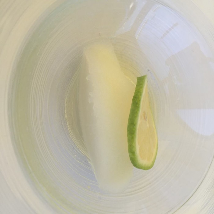 Da Ninì a Bacoli, sorbetto al limone