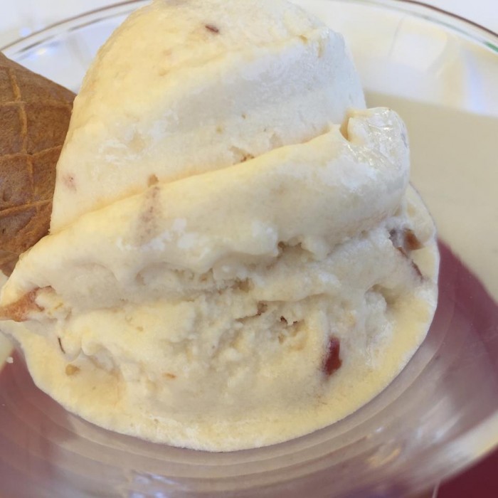 Da Ninì a Bacoli, gelato alla mela annurca