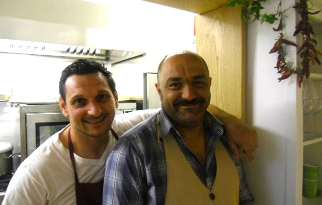 Osteria del Taglio: Mimmo Vicinanza e Ciccio Costantino