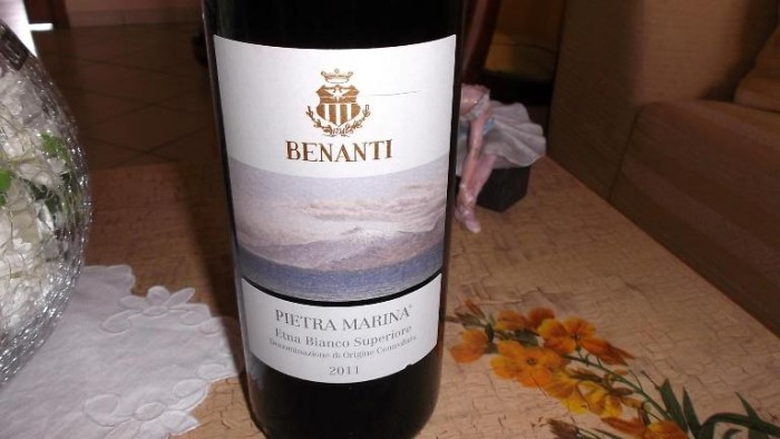 Pietra Marina Etna Bianco Superiore Doc 2011 Benanti