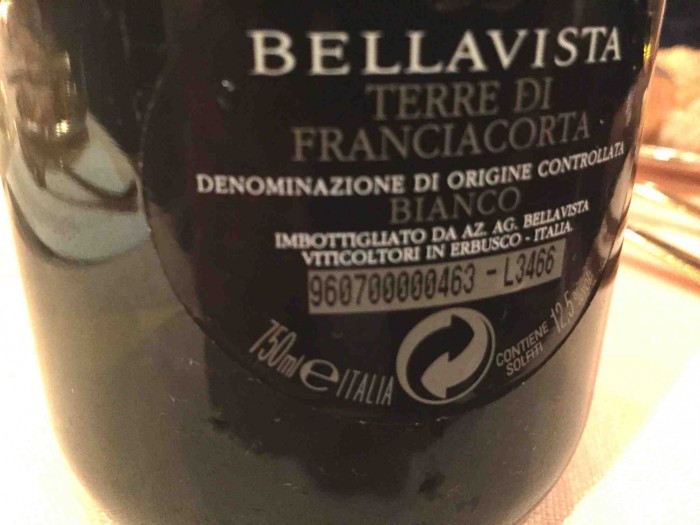 Terre di Franciacorta 1995 Bellavista