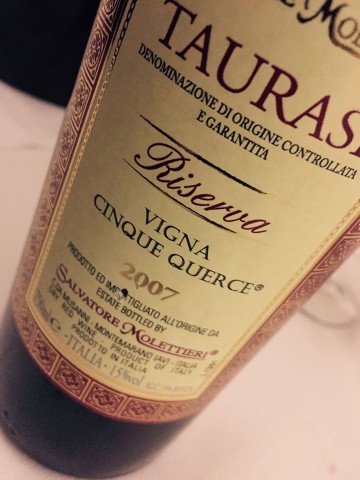 Vigna Cinque Querce 2007 Taurasi Riserva