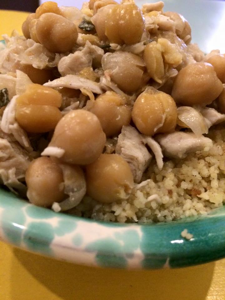 Cus Cus Roma, cuscus con pollo e ceci