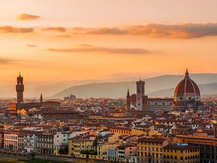una vista di Firenze - immagine tratta da www.italia.it