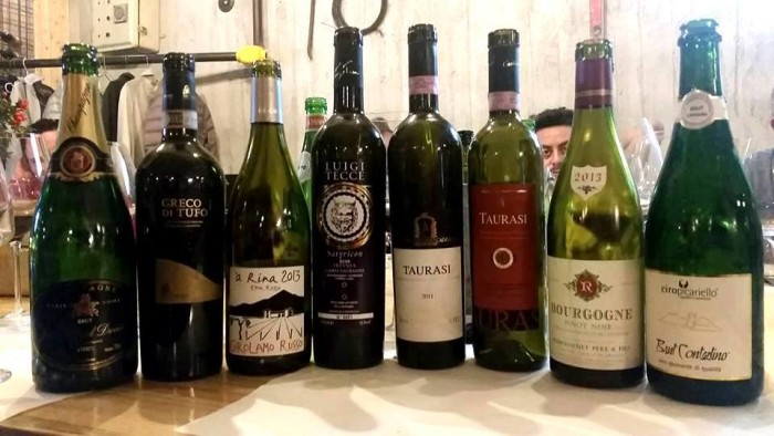 In Cantiere, il che s'è bevuto