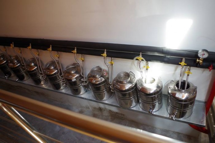 Tenute Eméra, microvinificatori