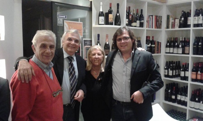 un momento della serata anteprima di degustazione del Forfice di Paolo Calì