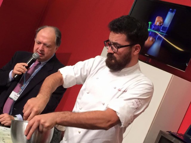 LSDM 2015, Vizzari e Monosilio durante il Carbonara show