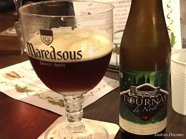 Tournay de Noël di Brasserie de Cazeau (Belgian Strong Dark Ale da 8.2% abv.)