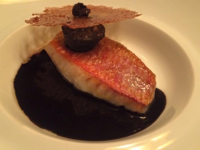 Ledoyen, triglia "à la royale"