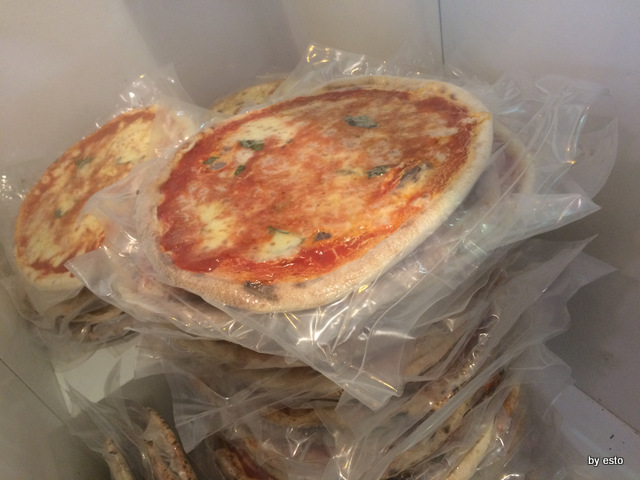 Vanvitelli Pizza & Food Gourmet.  Mauro Ramirez Pizza surgelata. La conservazione