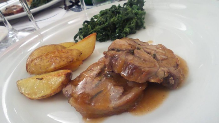 Cantine Lonardo a Cap’alice, l'agnello laticauda con friarielli e patate