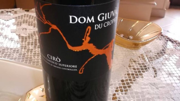 Dom Giuvà Cirò Rosso Classico Superiore Doc 2012 Du Cropio