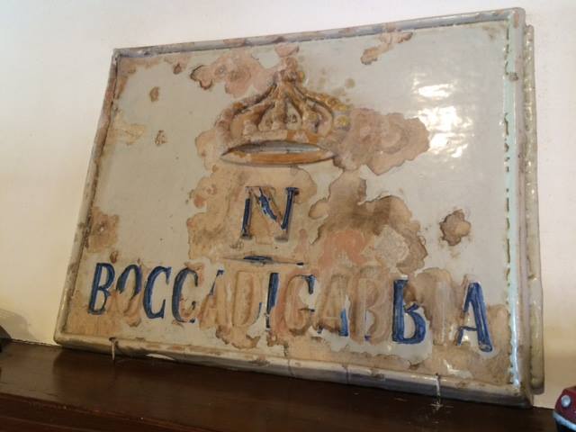 Mattonella originale ottocentesca del podere Boccadigabbia
