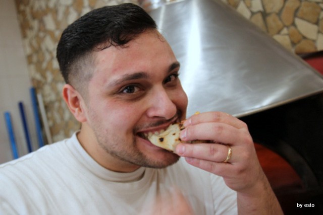 Pizzeria Giglio. Lasagna che pizza. Magnatavélla