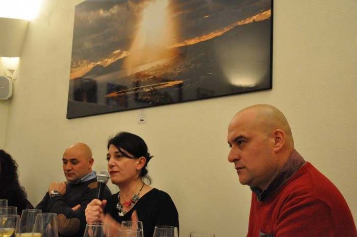 le falanghine di Sarrapochiello a Cap’alice, Marina Alaimo e Lorenzo Nifo