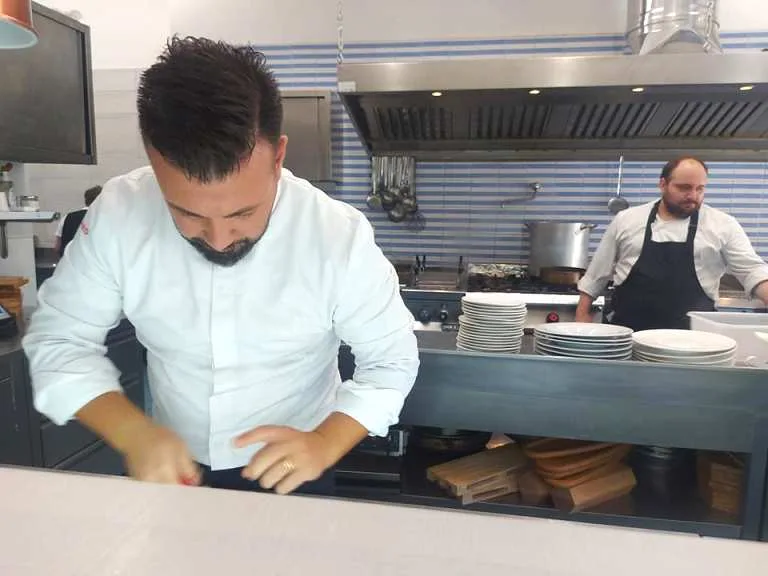 Acqua & Sale, Giorgio Vitiello con Aniello Cirillo in cucina